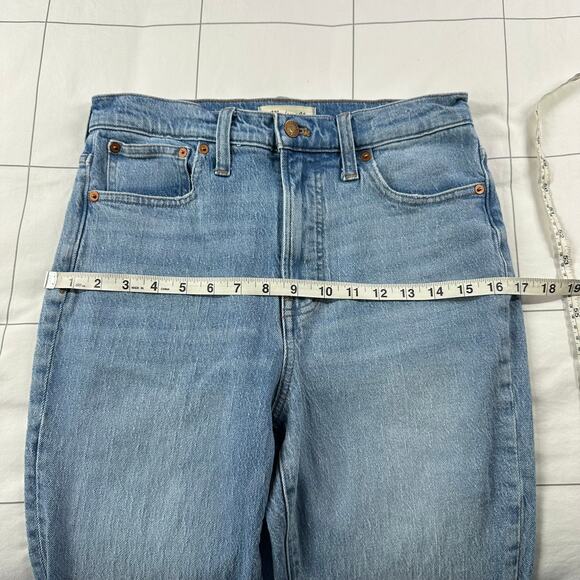 Madewell Jeans Womens 27 Blue Perfect Vintage Flare High Rise Heritage Stretch - Picture 8 of 12